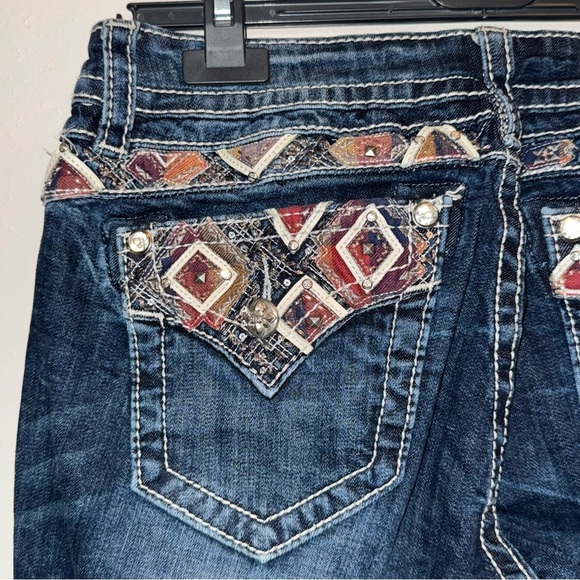 Miss Me Relaxed Boot Jeans Women’s Size 28 - Picture 12 of 13